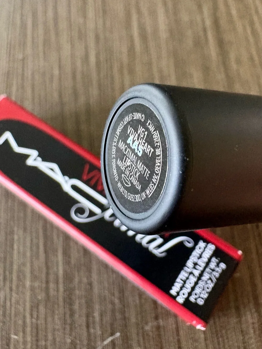 MAC Macximal Lipstick - Viva Heart Silky Matte VG1 VIVA GLAM